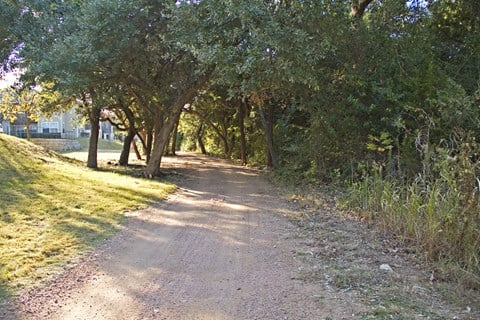 Running trail  at Monterey Ranch, Texas